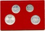 1950 - VATICANO - 1/2/5/10 LIRE PAPA PIO XII° ANNO SANTO - CARTONCINO ZECCA - LOTTO/35776