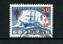 GROENLANDIA - 1958 - LOTTO/21964 - 30+10 su 50 o. AZZURRO ANTUTUBERCOLARE - USATO