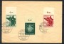 1944 - GERMANIA - LOTTO/39916 - INSIEME DI 3 EMISSIONI SU PARTE DI FOGLIO