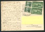 1945 - LOTTO/16913 - RSI - CARTOLINA ESPRESSO DA LECCO