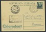 1951 - LOTTO/17022U - REPUBBLICA - 20 LIRE QUADRIGA  CLORODONT - USATA