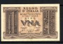 1939 - REGNO D'ITALIA - LOTTO/38451 - 1 LIRA 