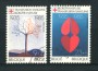 1985 - LOTTO/16834 - BELGIO - CROCE ROSSA 2v. -  USATI