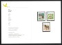 1995 - SVIZZERA - LOTTO/43485F - POSTA ORDINARIA ANIMALI 3v. - NUOVI - FOLDER