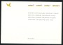 2001 - SVIZZERA/SINGAPORE - FIORI - 2 FOGLIETTI NUOVI - FOLDER - LOTTO/37354F