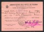 1945 - REPUBBLICA SOCIALE - LOTTO/42189 - 25 e 75 CENT. SU AVVISO RICEVIMENTO