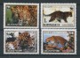 1998 - LOTTO/19369 - COREA DEL NORD - LEOPARDO 4v. - NUOVI