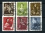 1957 - LOTTO/22986 - GERMANIA ORIENTALE -  CAPOLAVORI MUSEO 6v. - USATI