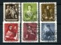 1957 - LOTTO/22986 - GERMANIA ORIENTALE -  CAPOLAVORI MUSEO 6v. - USATI