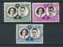 1960 - LOTTO/18012 - BELGIO - NOZZE REALI  3v. - USATI