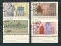 1975 - LOTTO/18965U - GERMANIA FEDERALE - PATRIMONIO ARCHITETTONICO 4v. USATI