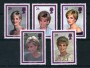 1998 - LOTTO/19874 - GRAN BRETAGNA - PRINCIPESSA DIANA 5v. - NUOVI