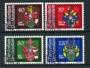 1980 - LOTTO/23207 - LIECHTESTEIN - STEMMI LANDAMMANNI 4v. -  USATI
