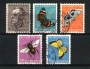 1950 - LOTTO/22287 - SVIZZERA - PRO JUVENTUTE 5v. - USATI