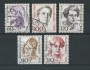 1988 - LOTTO/14745U - BERLINO - DONNE CELEBRI 5v. - USATI