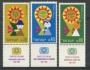1967 - LOTTO/16363 - ISRAELE - ANNO DEL TURISMO 3v. - NUOVI