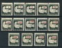 1946 - LOTTO/20555 - UNGHERIA -  PICCIONE E LETTERA  14v. - LING.