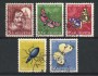 1956 - LOTTO/22291 - SVIZZERA - PRO JUVENTUTE 5v. - USATI