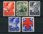 1927 - LOTTO/24656 - OLANDA - 60° CROCE ROSSA 5v. - USATI