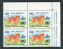 1983 - LOTTO/8040Q - SAN MARINO - PROGRAMMA ALIMENTARE - QUARTINA  NUOVI