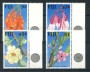 1988 - ISOLE FIJI - LOTTO/19677 - FIORI INDIGENI 4v. - NUOVI