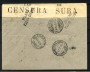 1916 - REGNO - LOTTO/42420 - BUSTA RACCOMANDATA DA GENOVA PER LA SVIZZERA CENSURA