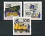 1990 - LOTTO/15757U - BERLINO - STORIA DELLA POSTA 3v. - USATI