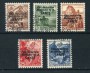 1948 - LOTTO/19886 - SVIZZERA - ORGANIZATION MONDIAL DE LA SANTE 5v. - USATI
