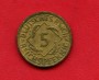 1936 A - GERMANIA WEIMAR - 5 REICHSPFENNIG - LOTTO/M28163