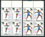 1987 - SOMALIA - LOTTO/19647Q - OLIMPHILEX  2v. - QUARTINE.