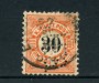 WURTTEMBERG - 1881 - LOTTO/21834 - 30p. ARANCIO PERFIN USATO