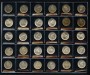 1929/1983 - SVIZZERA - LOTTO/M47471 - COLLEZIONE DI 30 MONETE DA 1/2 FRANCO DIFFERENTI