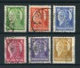 1928 - LOTTO/20551 - UNGHERIA - St. ETIENNE 6V. - USATI