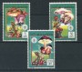 1990 - MAURITANIA - LOTTO/19891 - SCOUT E FUNGHI 3v. -  NUOVI