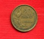 1953 - LOTTO/M21822 - FRANCIA - 20 FRANCHI GALLETTO 4 PIUME