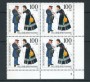 1993 - LOTTO/19067Q - GERMANIA - GIORNATA FRANCOBOLLO - QUARTINA