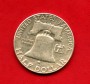 1950 - STATI UNITI - LOTTO/M39828 - 1/2 DOLLARO ARGENTO FRANKLIN