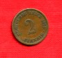1874 - LOTTO/M20634A - GERMANIA - 2 PFENNIG IMPERO ZECCA A
