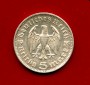 1935 - GERMANIA - 5 MARCHI HINDENBURG ARGENTO - ZECCA J - LOTTO/M30489