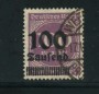 1923 - LOTTO/17873 - GERMANIA REICH - 100t. su 100m. LILLA - USATO