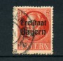 BAVIERA - 1919 - LOTTO/21888 - 15p. VERMIGLIO  USATO
