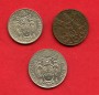 1930/1932 - VATICANO  - LOTTO/M48068 - INSIEME DI 3 MONETE PAPA PIOXI°