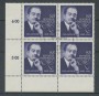 1980 - LOTTO/16421QU - AUSTRIA - LEO ASCHER - QUARTINA USATA