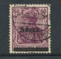 1920 - SARRE - LOTTO/20881 - 60p. LILLA - USATO