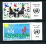 1991 - LOTTO/21442A - ONU SVIZZERA - DIRITTI DEL BAMBINO 2v. - NUOVI CON APP.