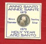 1975 - LOTTO/M23785 - ITALIA - ANNO SANTO MEDAGLIETTA IN ARGENTO