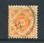 WURTTEMBERG - 1875 - LOTTO/21843 - 25p. ARANCIO  SERVIZIO USATO