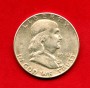 1950 - STATI UNITI - LOTTO/M39828 - 1/2 DOLLARO ARGENTO FRANKLIN