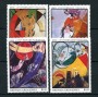 1987 - GRENADINES - LOTTO/22443 - CENTENARIO DI CHAGALL - 4v. - NUOVI