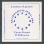 2000 - ITALIA - MEDAGLIA CELEBRAZIONI EURO 2000 - ARGENTO - LOTTO/M30110
